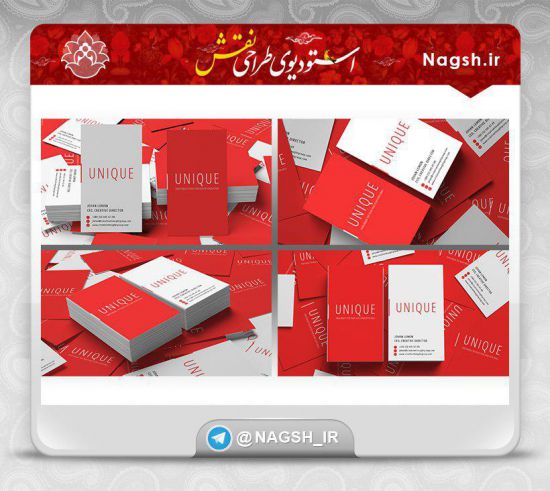  موکاپ کارت ویزیت