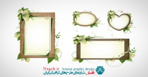 دانلود قاب با طرح چوب(Wooden Frames)