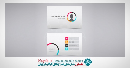 دانلود فایل لایه باز کارت ویزیت سری 3
