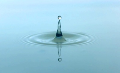 دانلود ویدئو استوک چکیدن قطره آب Water Drop HD Video Stock
