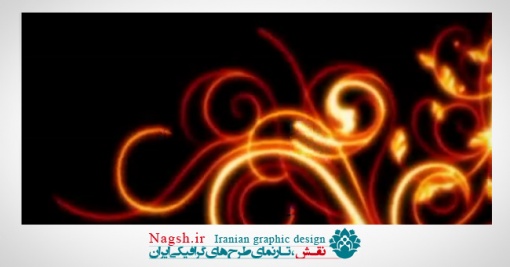 دانلود ویدئو کلیپ رویش گل و بوته آتشین (fiery flourish)