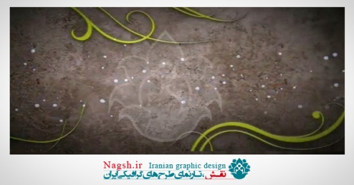 دانلود ویدئو کلیپ رویش گل و بوته روی بکگراند دیوار خاکی (flourish clip)