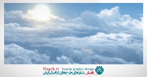 دانلود ویدئو کلیپ حرکت ابرها در آسمان و طلوع خورشید