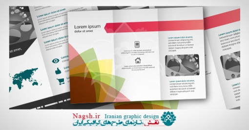 دانلود وکتور لایه باز بروشور 3 لت brochure template